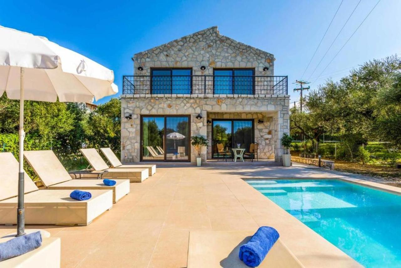 Astarte Villas - Petra Elia Private Villa With Pool Plános 외부 사진