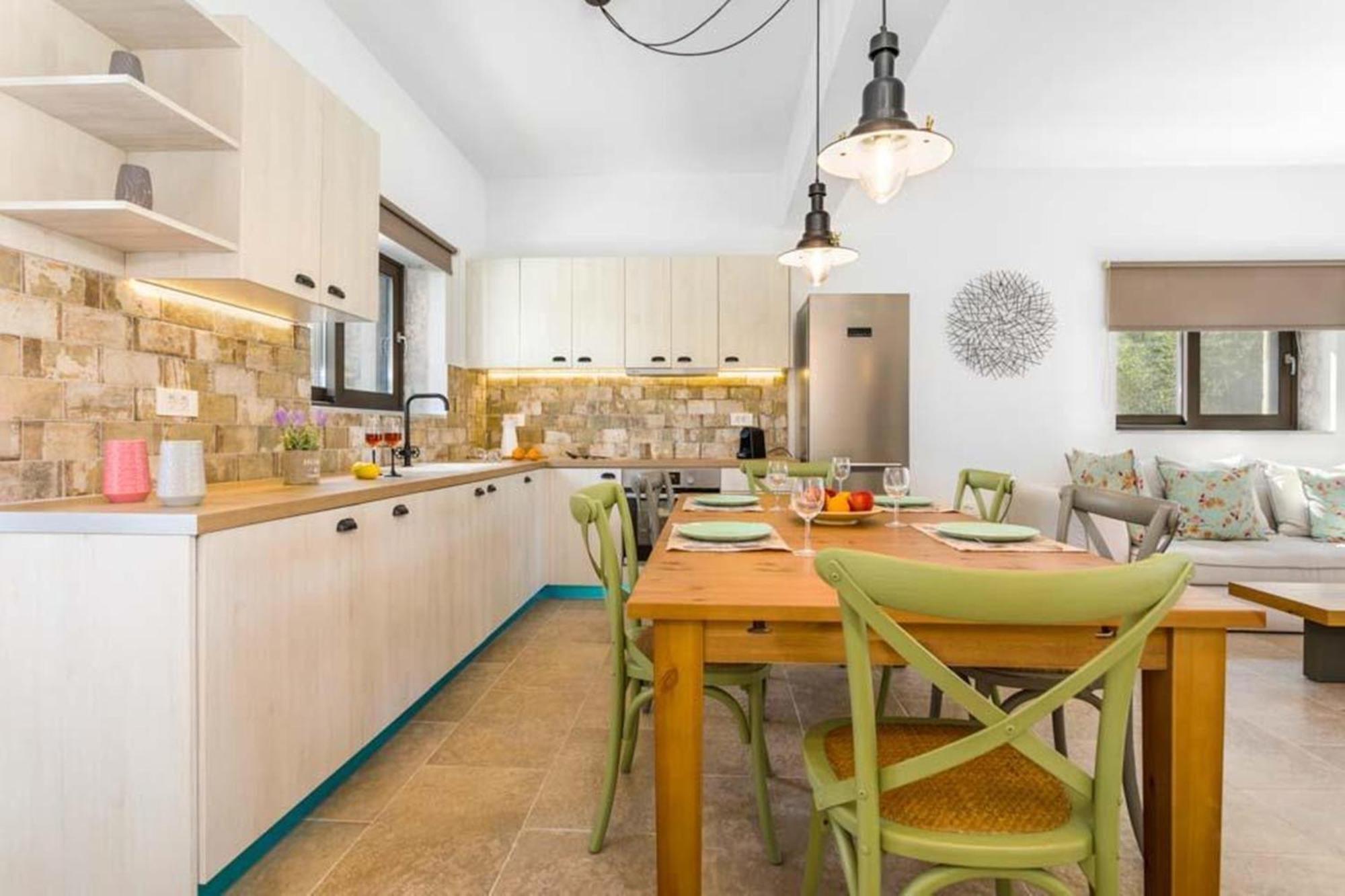 Astarte Villas - Petra Elia Private Villa With Pool Plános 외부 사진