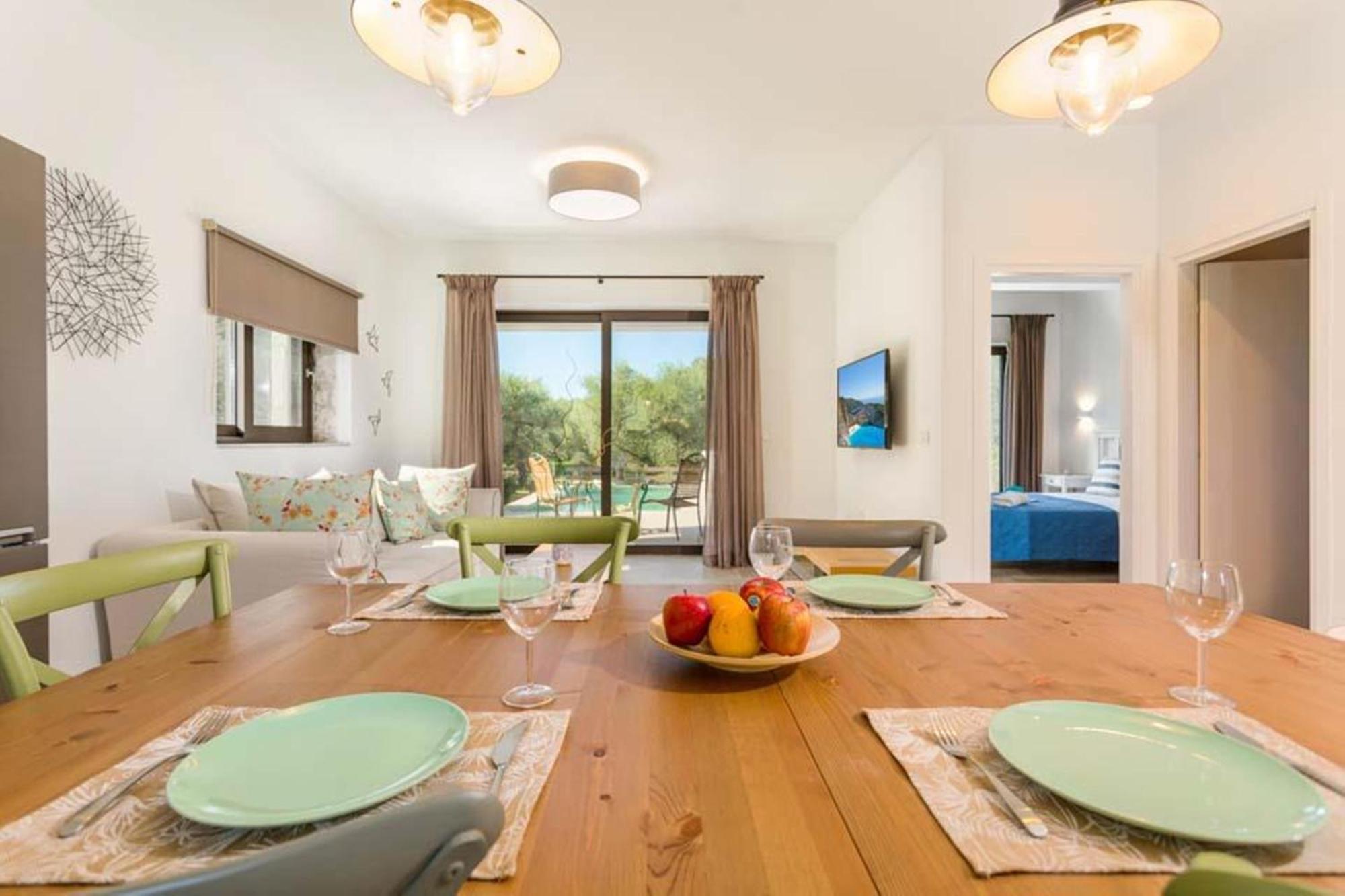 Astarte Villas - Petra Elia Private Villa With Pool Plános 외부 사진