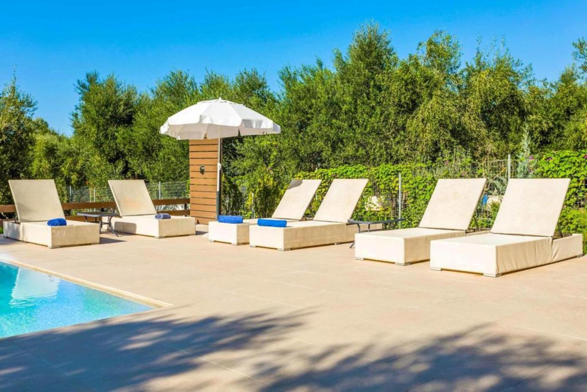 Astarte Villas - Petra Elia Private Villa With Pool Plános 외부 사진