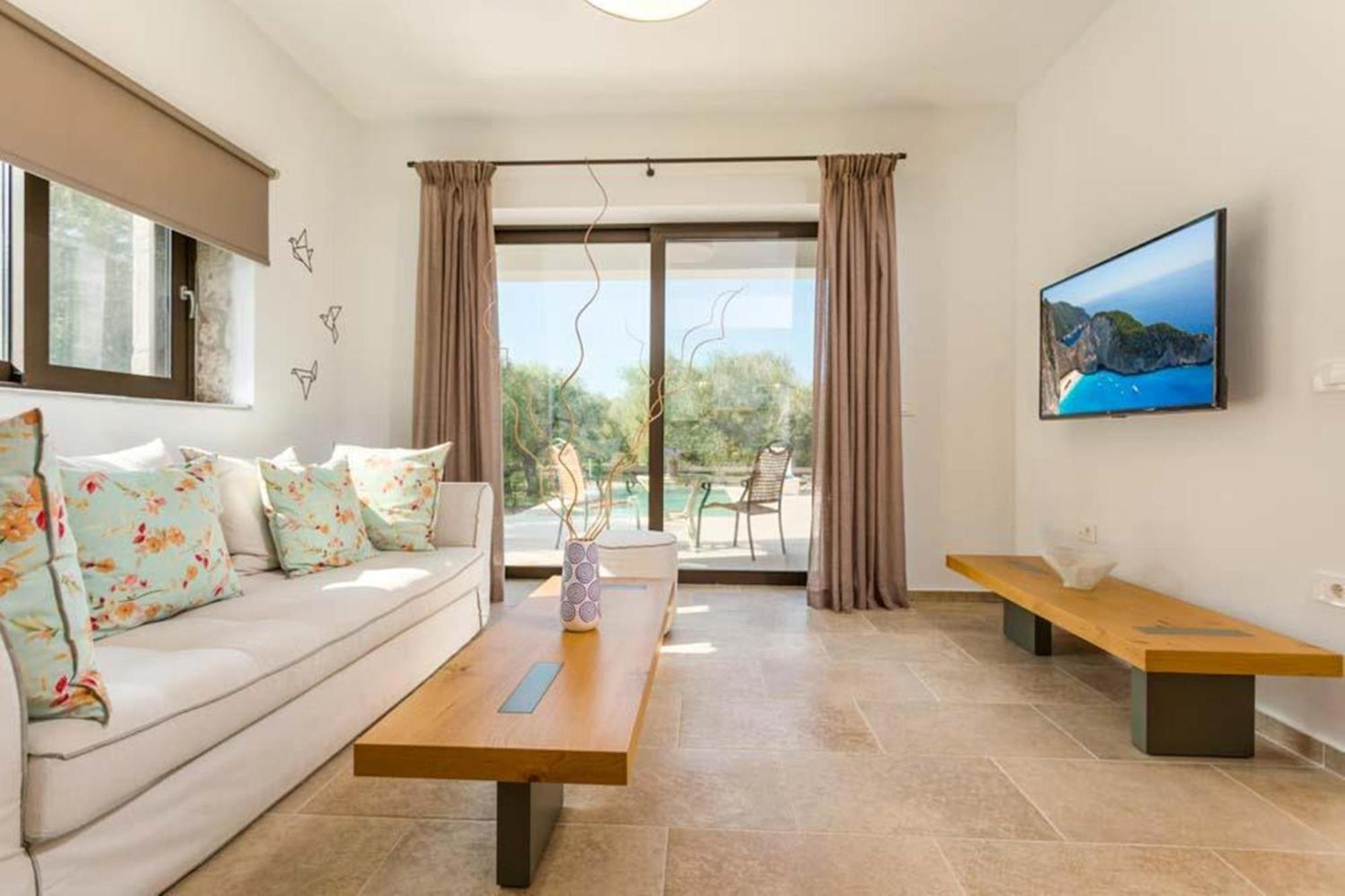 Astarte Villas - Petra Elia Private Villa With Pool Plános 외부 사진