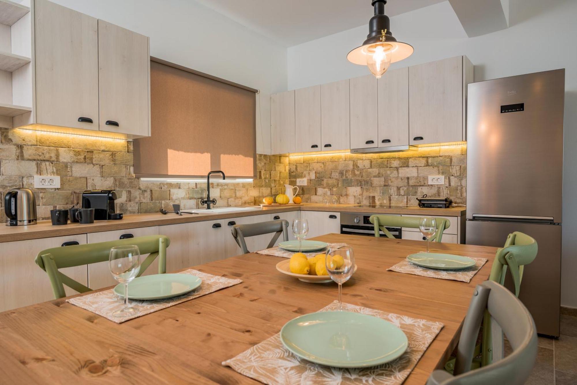 Astarte Villas - Petra Elia Private Villa With Pool Plános 외부 사진
