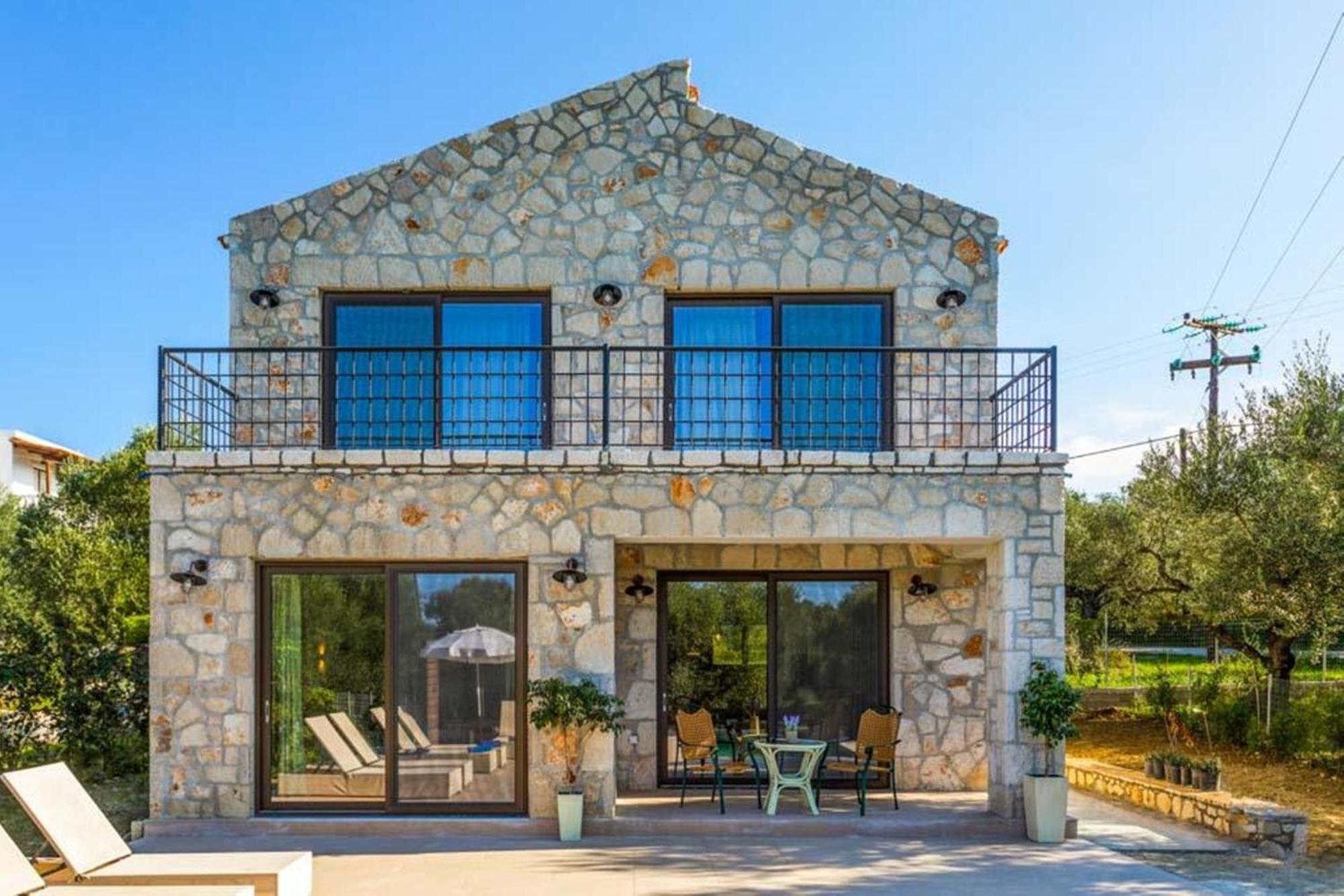 Astarte Villas - Petra Elia Private Villa With Pool Plános 외부 사진
