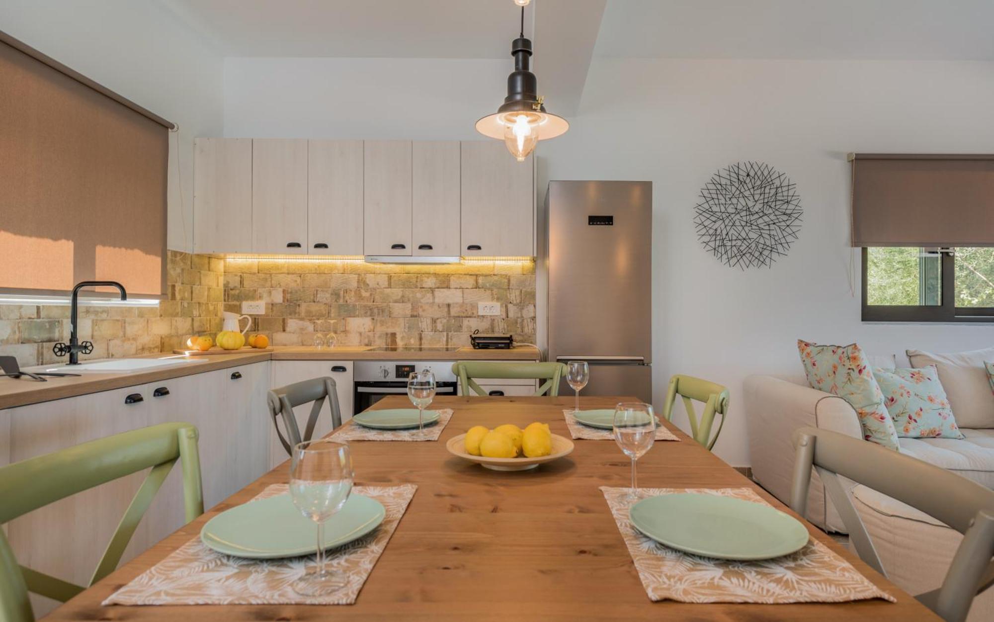 Astarte Villas - Petra Elia Private Villa With Pool Plános 외부 사진